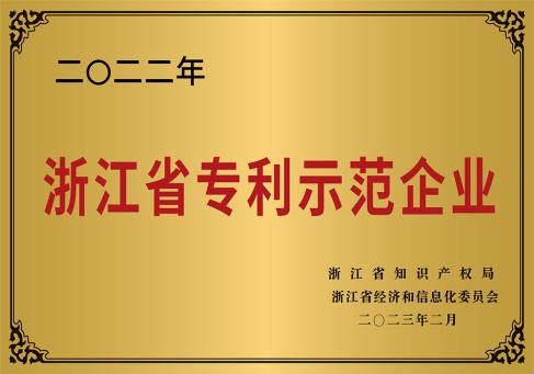 2022浙江省专利示范企业---DKEQ--var-tilldelad-Zhengjiang-provinsen-patent-demonstrationsföretag.