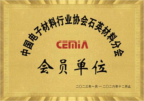 电子材料石英协会会员--DKEQ--tilldelades-medlem-enheten-i-Kina-Elektroniska-Kvartsföreningen